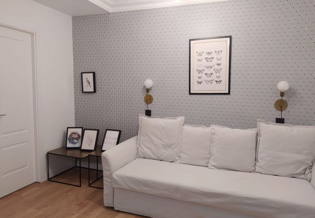 Estudio en Madrid - Estudio interior con sofá cama en Madrid Río