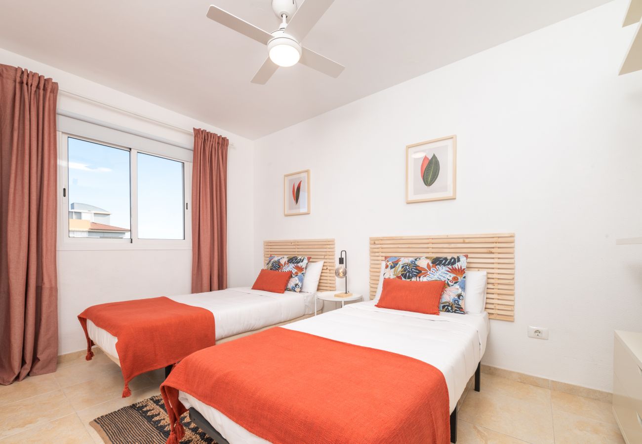 Apartamento en Güimar - Apartamento Familiar con Piscina y Terraza en Güímar