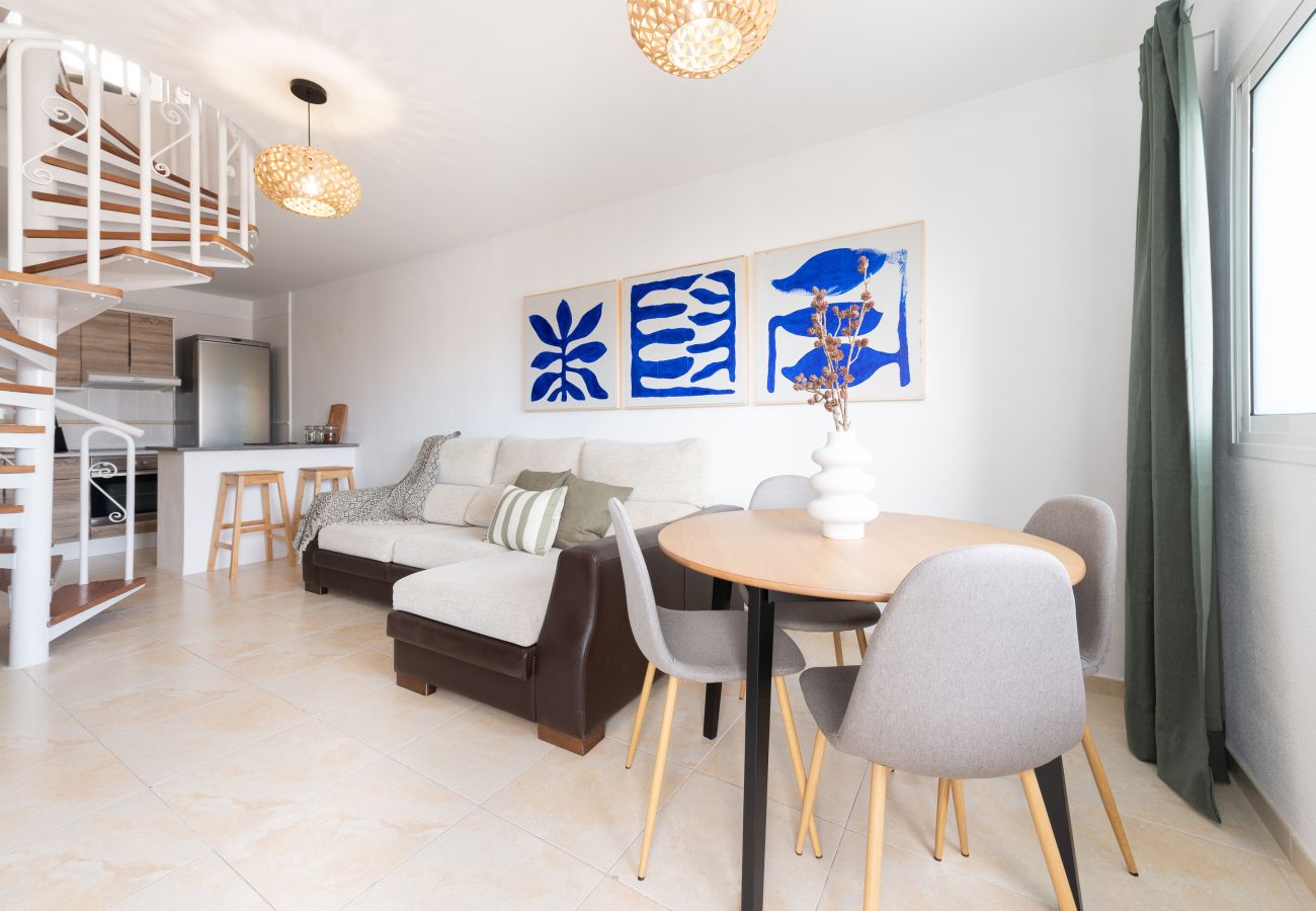 Apartamento en Güimar - Apartamento Familiar con Piscina y Terraza en Güímar