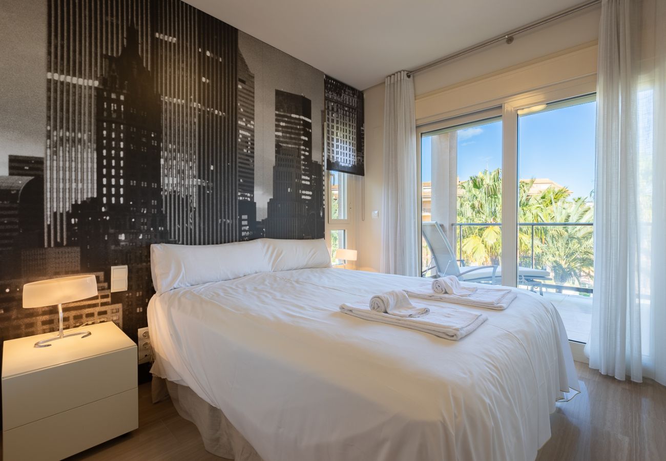 Apartamento en Javea / Xàbia - Luminoso Apartamento con Balcón y Piscina en Jávea