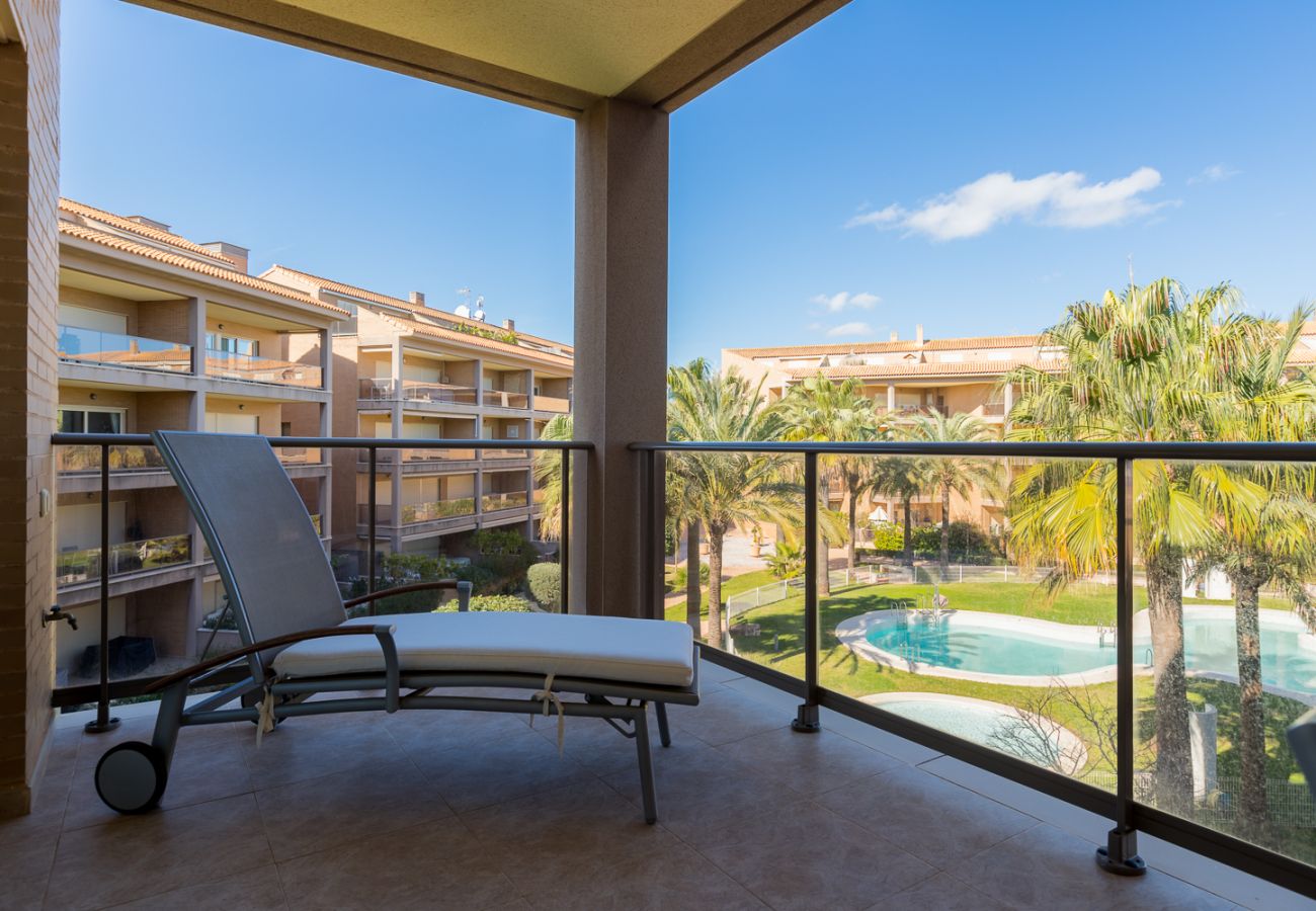 Apartamento en Javea / Xàbia - Luminoso Apartamento con Balcón y Piscina en Jávea