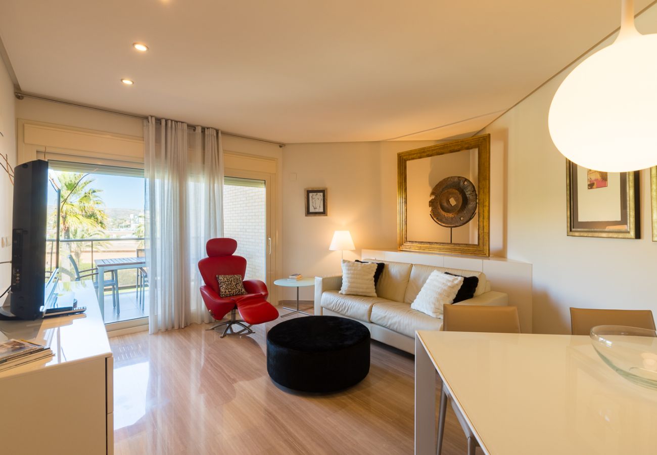 Apartamento en Javea / Xàbia - Luminoso Apartamento con Balcón y Piscina en Jávea