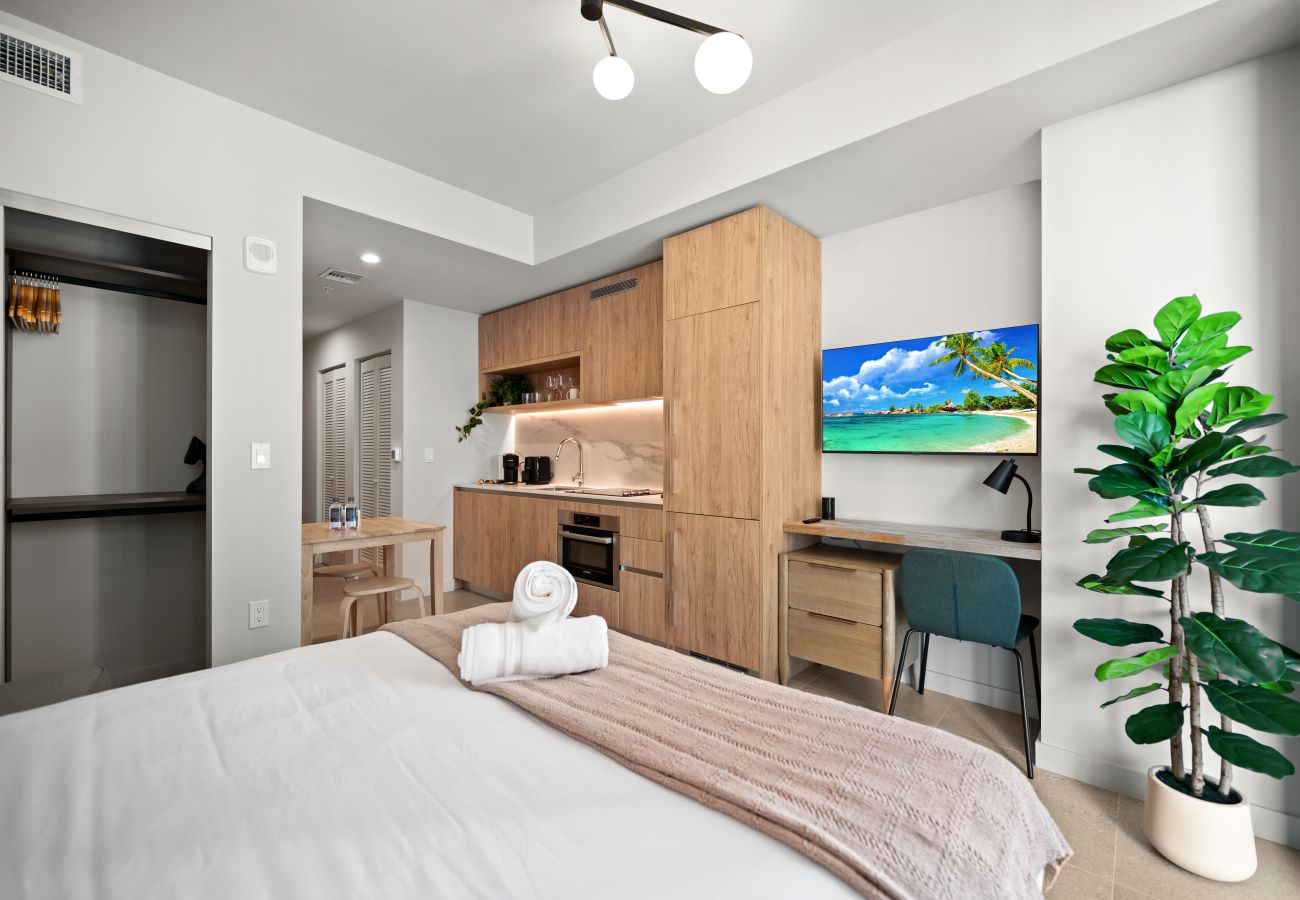Estudio en Miami - The Crosby · Miami Worldcenter Studio 2906