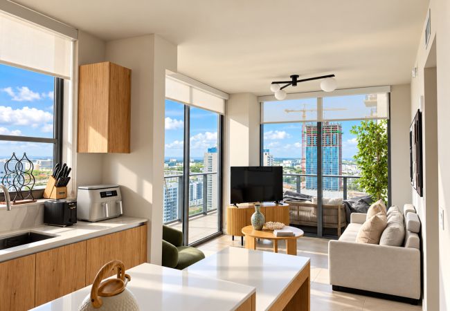 Apartamento en Miami - The Crosby · Miami Worldcenter 2BR 2814