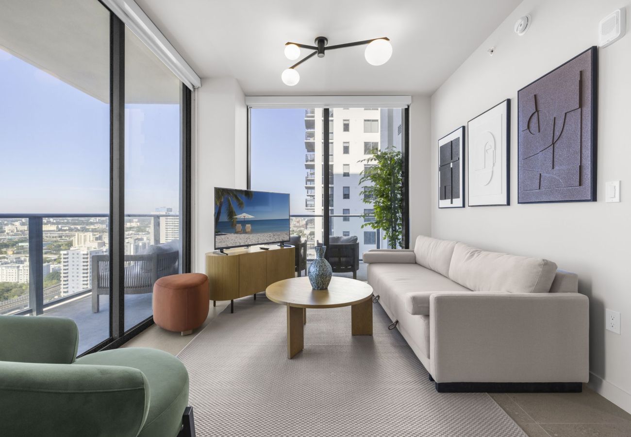 Apartamento en Miami - The Crosby · Miami Worldcenter 1BR 2814