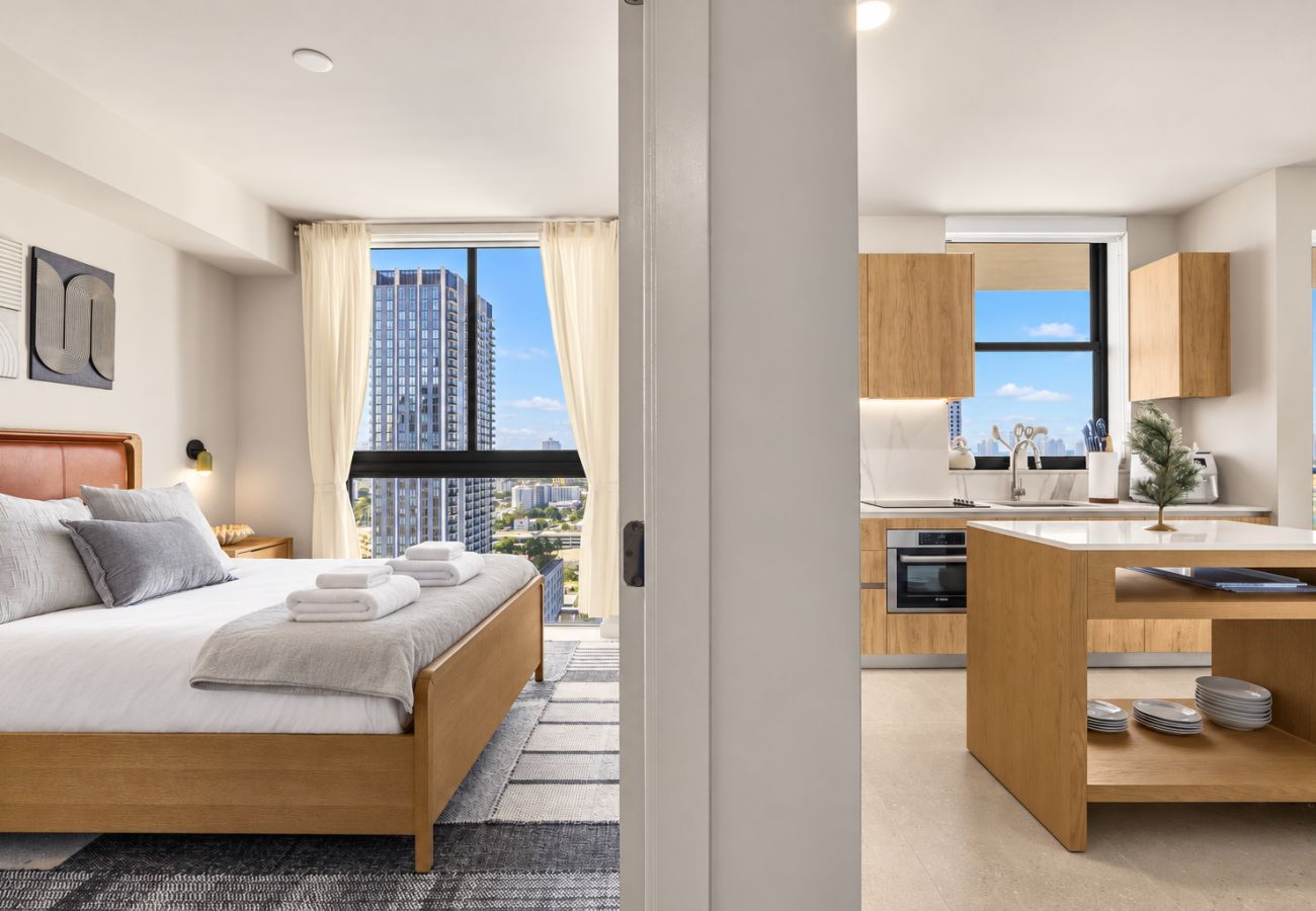 Apartamento en Miami - The Crosby · Miami Worldcenter 1BR 2814