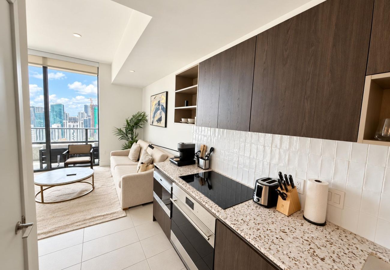Apartamento en Miami - Prime Downtown Location: 1BD Apt at Gale Miami