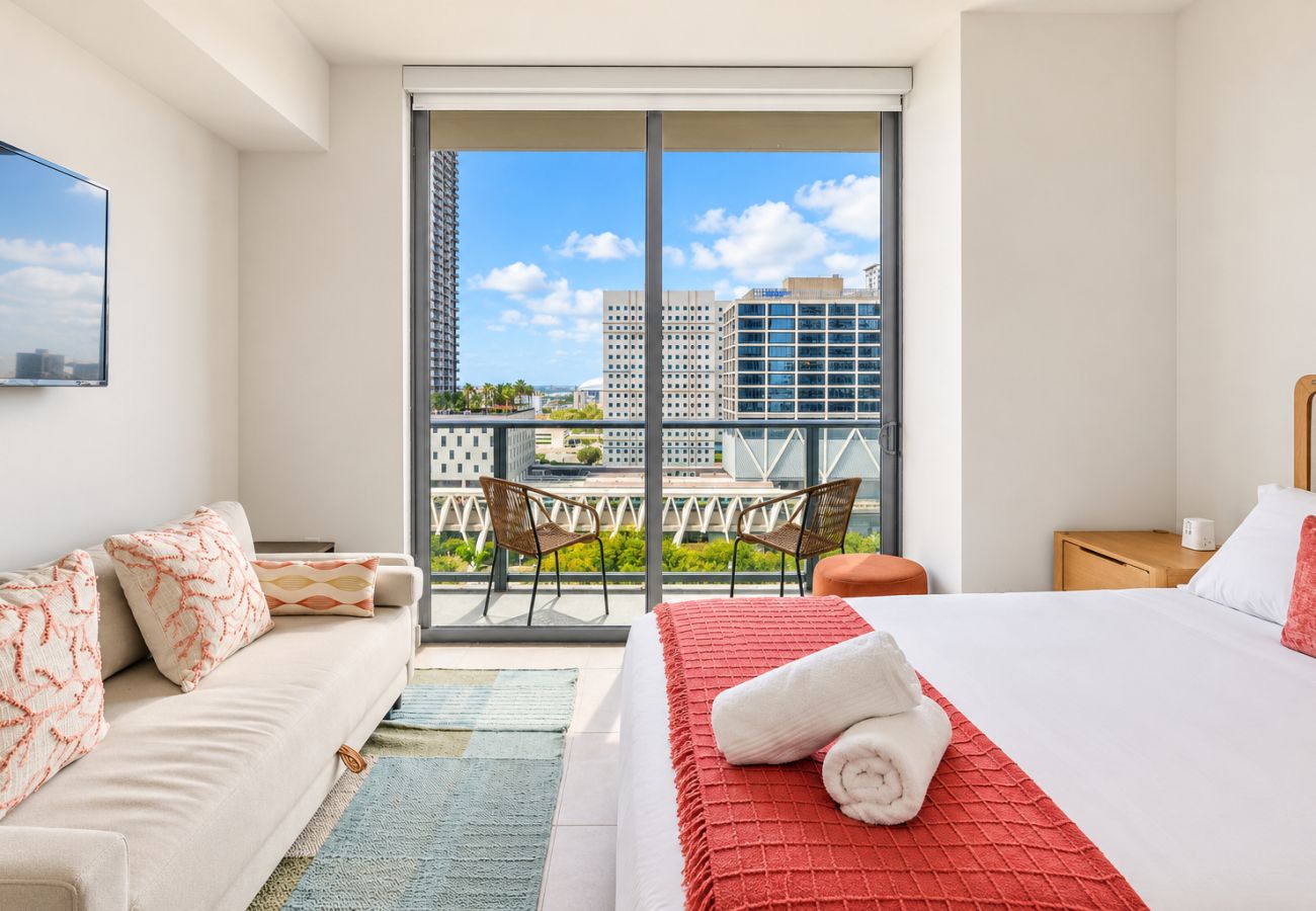 Estudio en Miami - The Crosby: Central Studio Near Miami Bay