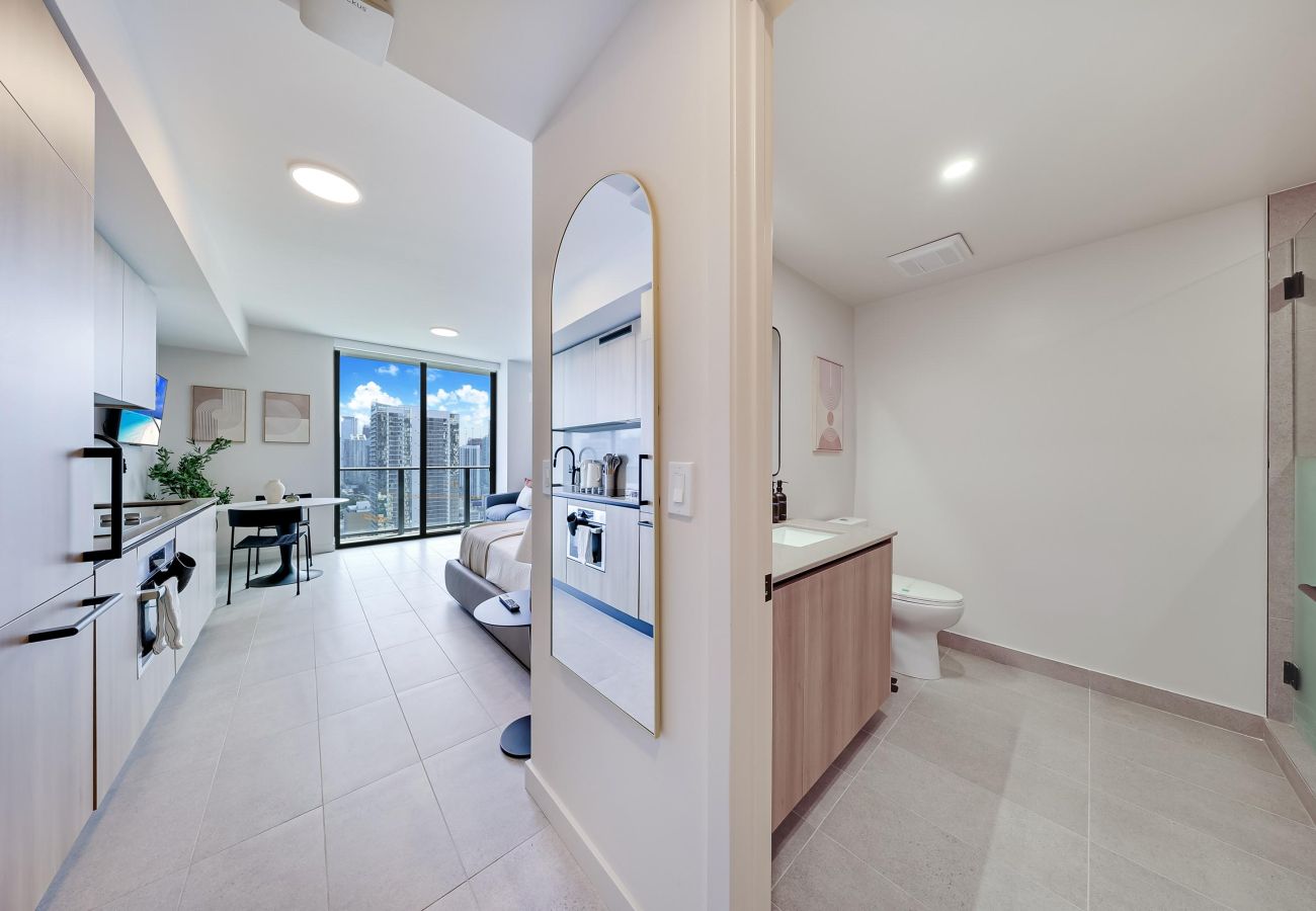 Estudio en Miami - 501 First with city view