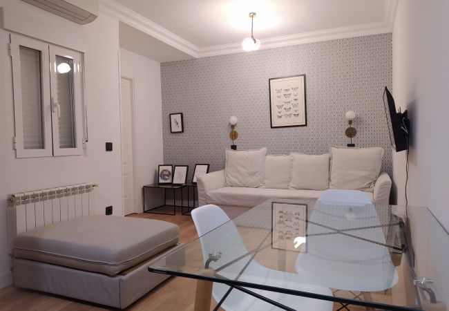 Studio in Madrid - Interior studio with sofa bed in Madrid Río