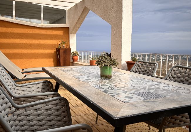 Apartment in Benitachell - Flat with terrace and sea view Cumbre del Sol
